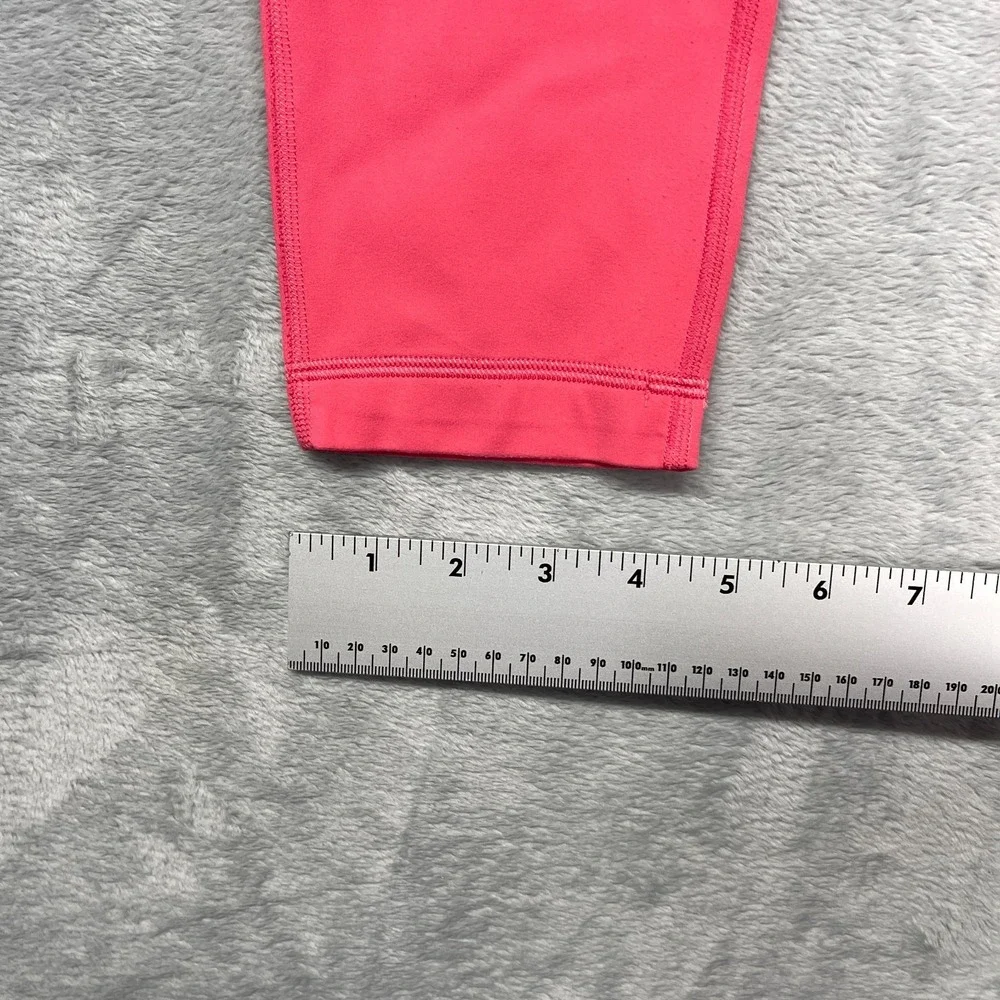 Lululemon Leggings Womens 2 (18/23) Pink Gym Fit Running Align High-Rise Pull-On